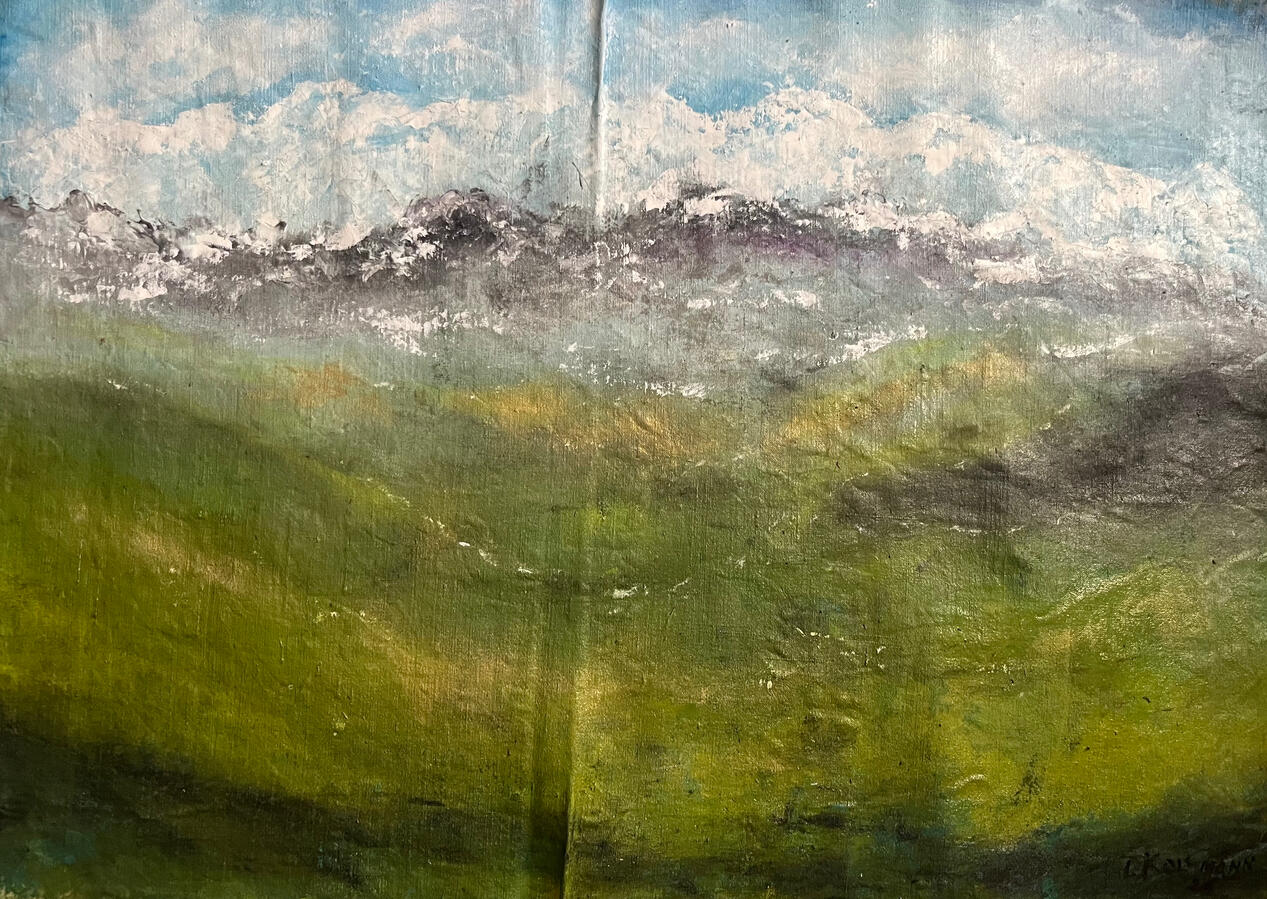 BERNINA,2026. Oil/canvas.70x100